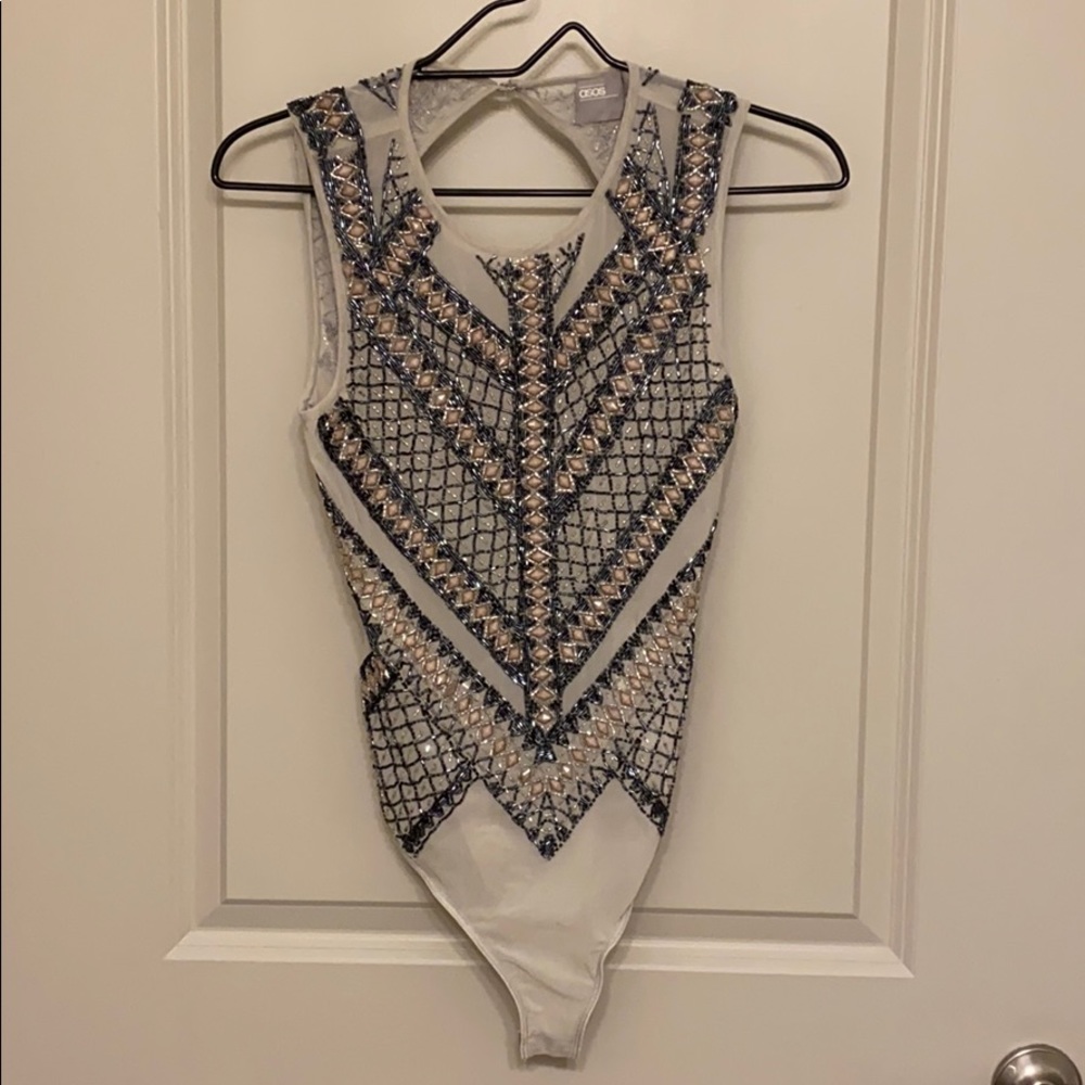 Beaded Bodysuit